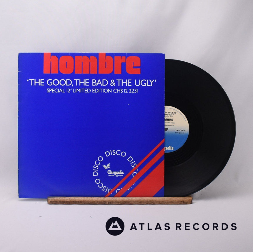 Hombre The Good, The Bad And The Ugly 12" Vinyl Record - Front Cover & Record