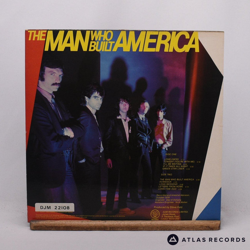 Horslips - The Man Who Built America - LP Vinyl Record - EX/EX