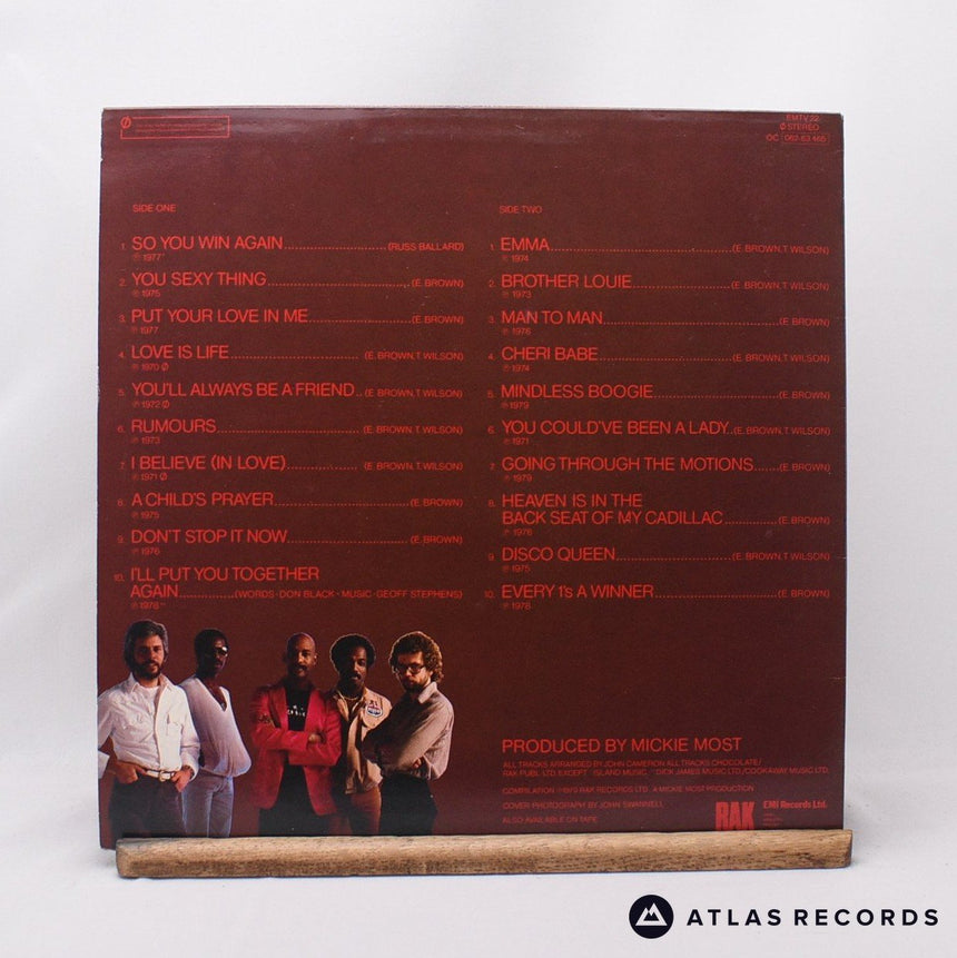 Hot Chocolate - 20 Hottest Hits - Blair LP Vinyl Record - EX/EX