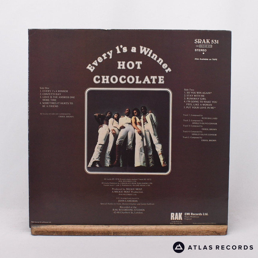 Hot Chocolate - Every 1's A Winner - LP Vinyl Record - EX/EX