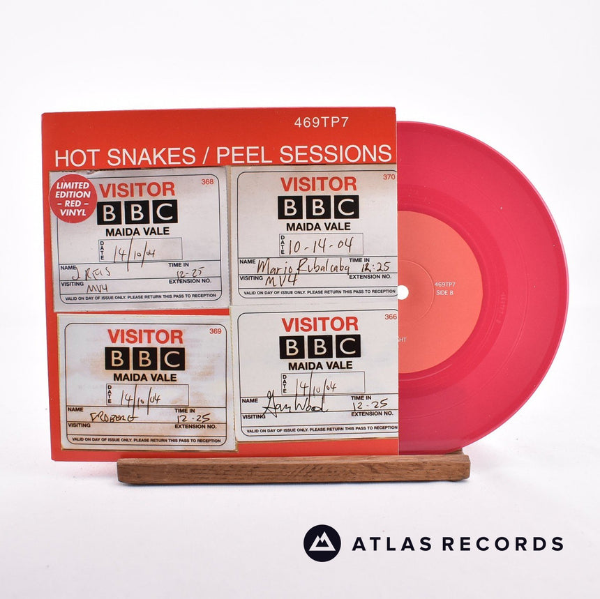 Hot Snakes Peel Sessions 7" Vinyl Record - Front Cover & Record