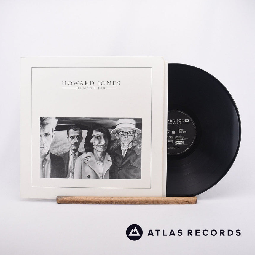 Howard Jones Human's Lib LP Vinyl Record - Front Cover & Record