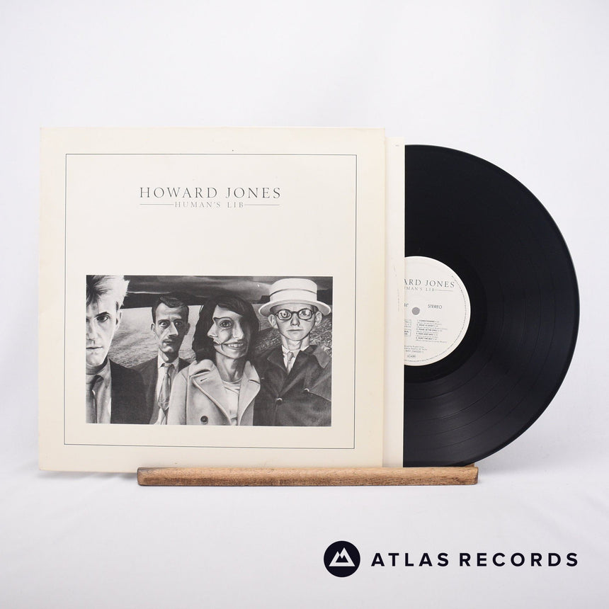 Howard Jones Human's Lib LP Vinyl Record - Front Cover & Record