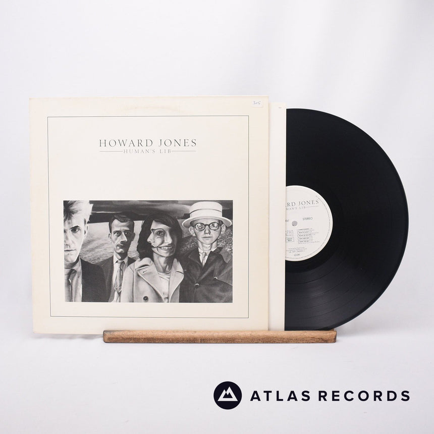 Howard Jones Human's Lib LP Vinyl Record - Front Cover & Record