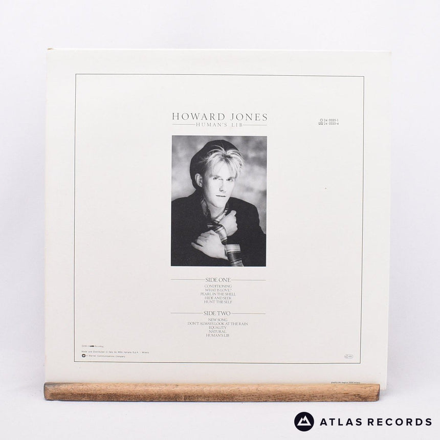 Howard Jones - Human's Lib - Italy LP Vinyl Record - EX/EX