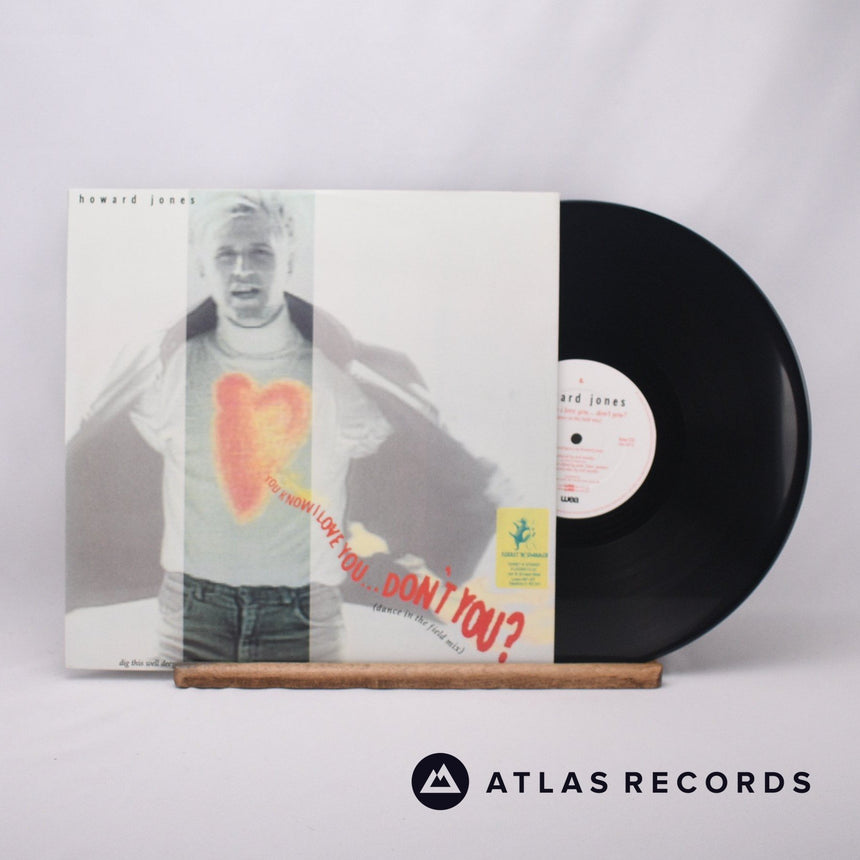 Howard Jones You Know I Love You... Don't You? 12" Vinyl Record - Front Cover & Record