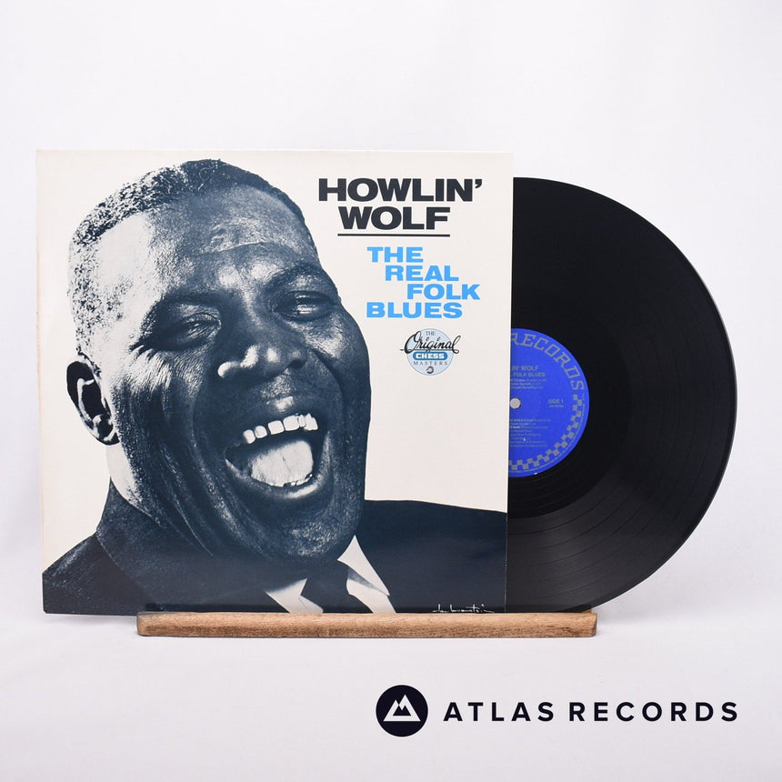 Howlin' Wolf The Real Folk Blues LP Vinyl Record - Front Cover & Record