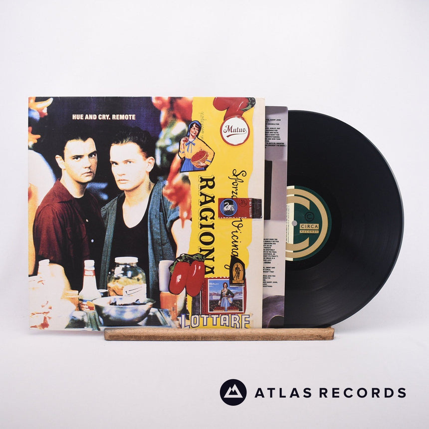 Hue & Cry Remote LP Vinyl Record - Front Cover & Record