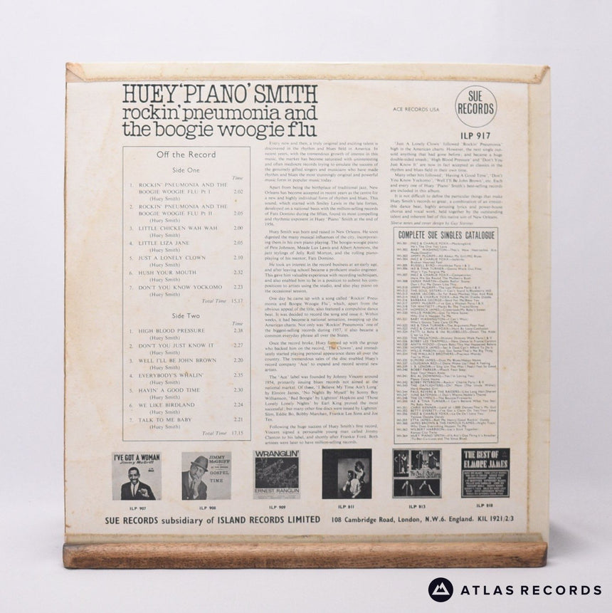 Huey "Piano" Smith & His Clowns - Rockin' Pneumonia And The Boogie Wo - LP Vinyl