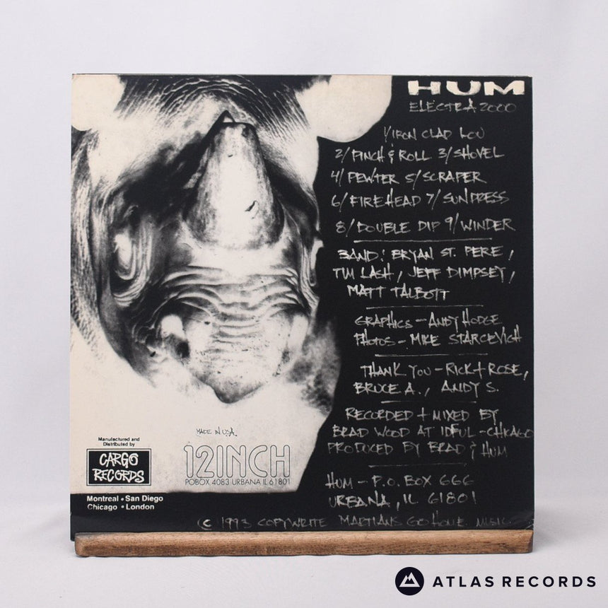 Hum - Electra 2000 - First Press Limited Edition -A -B LP Vinyl Record - EX/EX