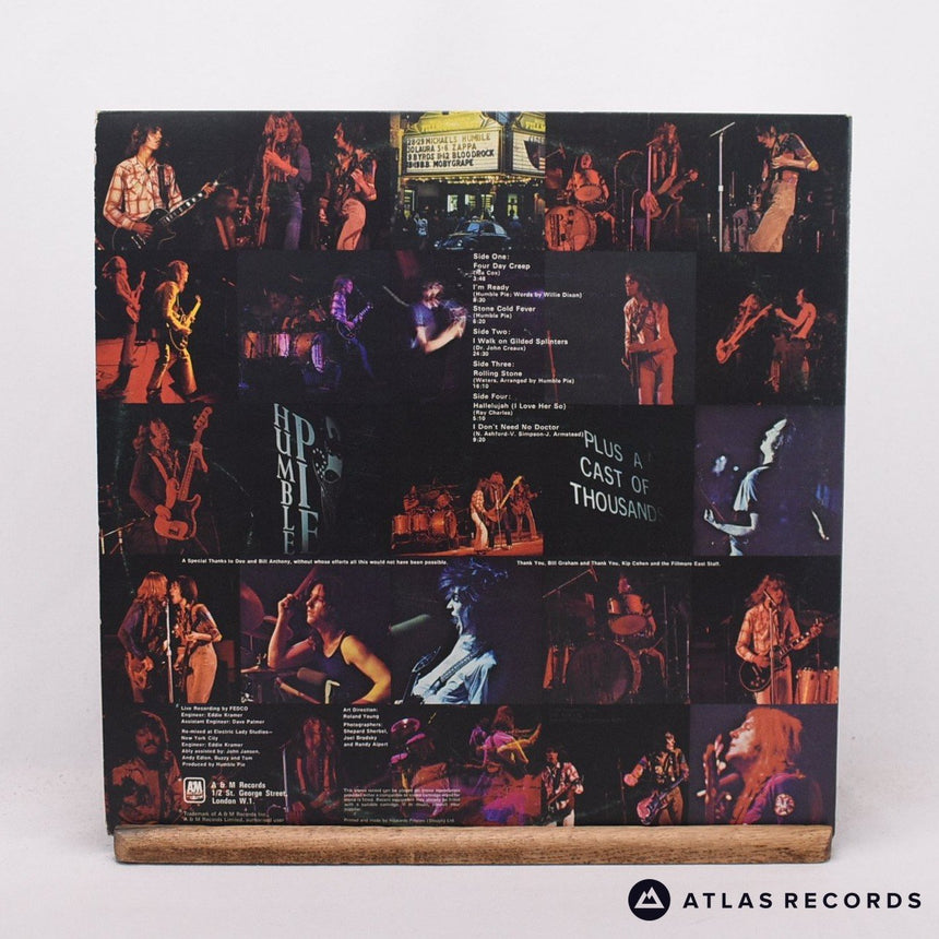 Humble Pie - Rockin' The Fillmore - A-1 B-1 C-1 D-1 2 x LP Vinyl Record - VG+/NM