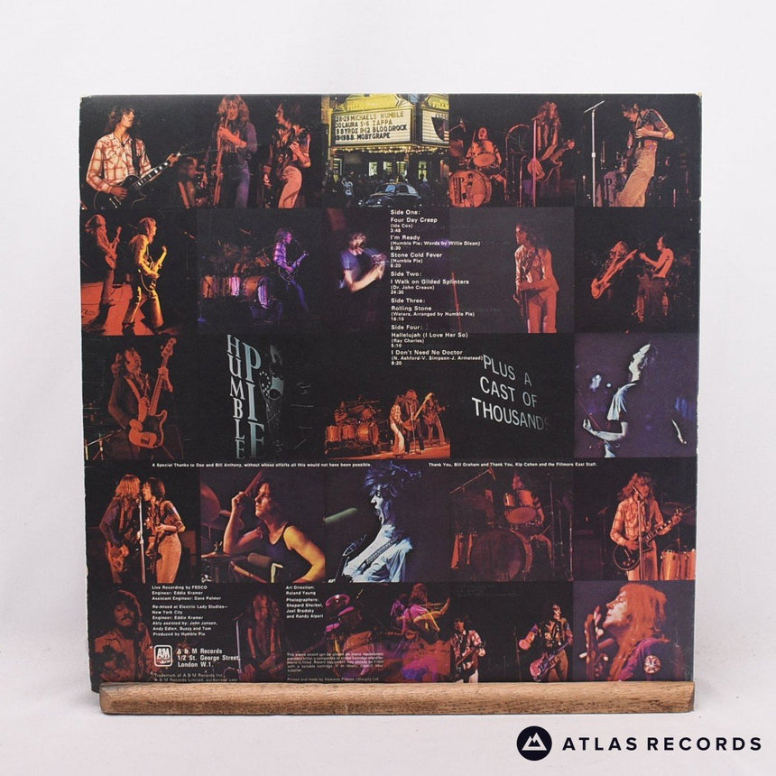 Humble Pie - Rockin' The Fillmore - A-1 B-1 C-1 D-1 2 x LP Vinyl Record - VG+/EX