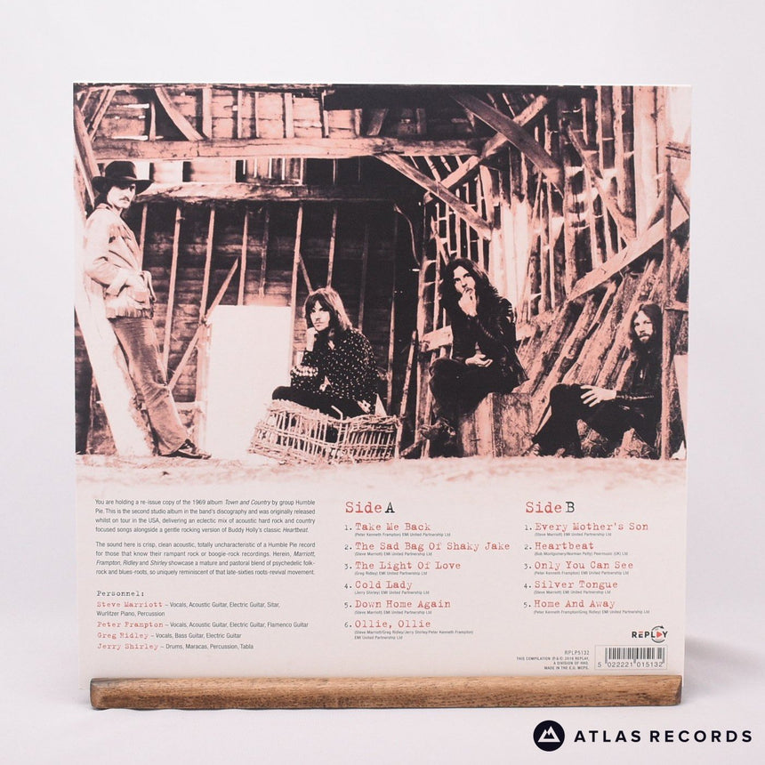 Humble Pie - Town And Country - 180G Poster Reissue LP Vinyl Record - EX/NM