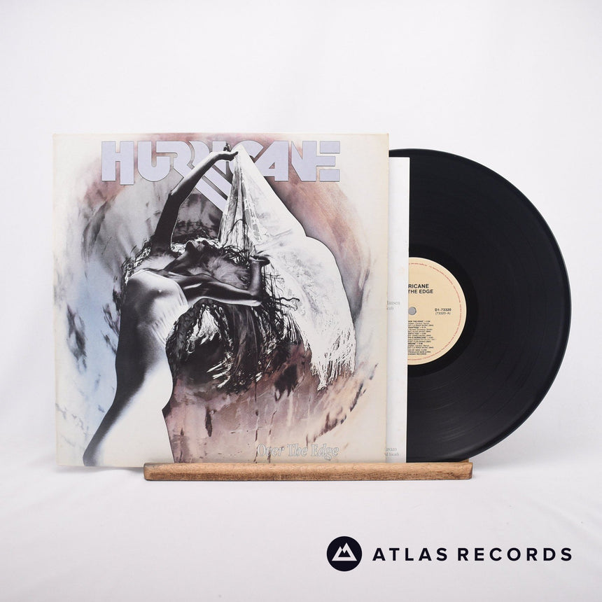 Hurricane Over The Edge LP Vinyl Record - Front Cover & Record