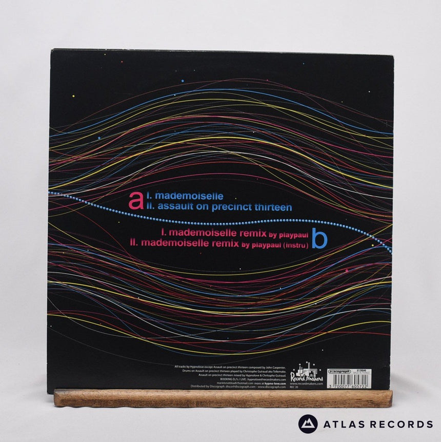 Hypnolove - Mademoiselle - 12" Vinyl Record - VG+/EX