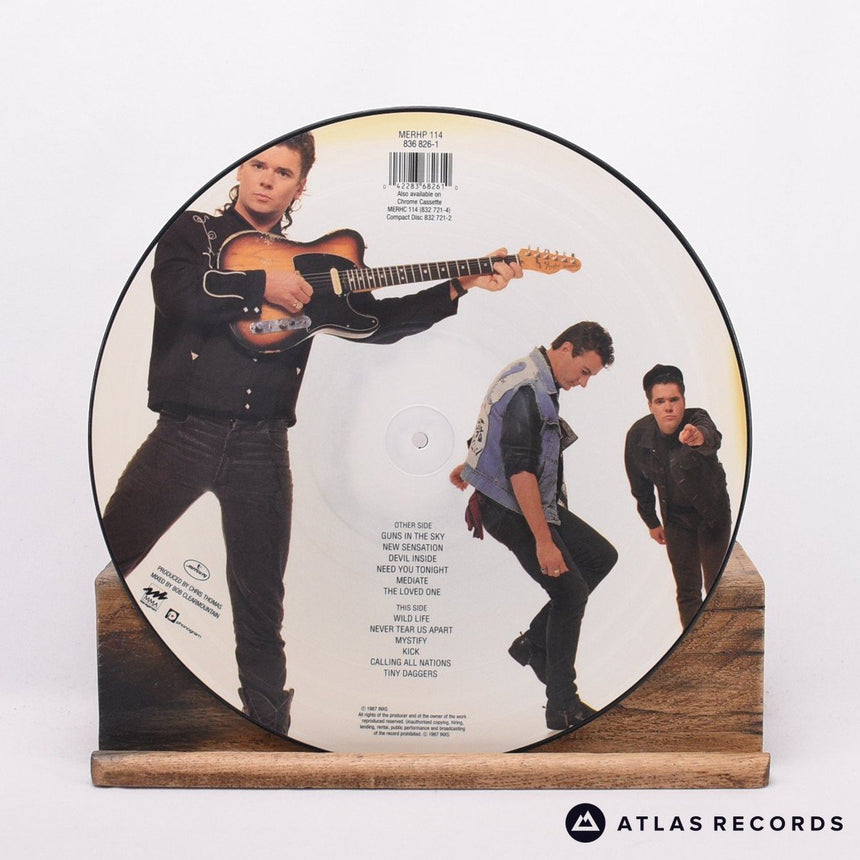 INXS - Kick - Picture Disc A2 B2 LP Vinyl Record - VG+