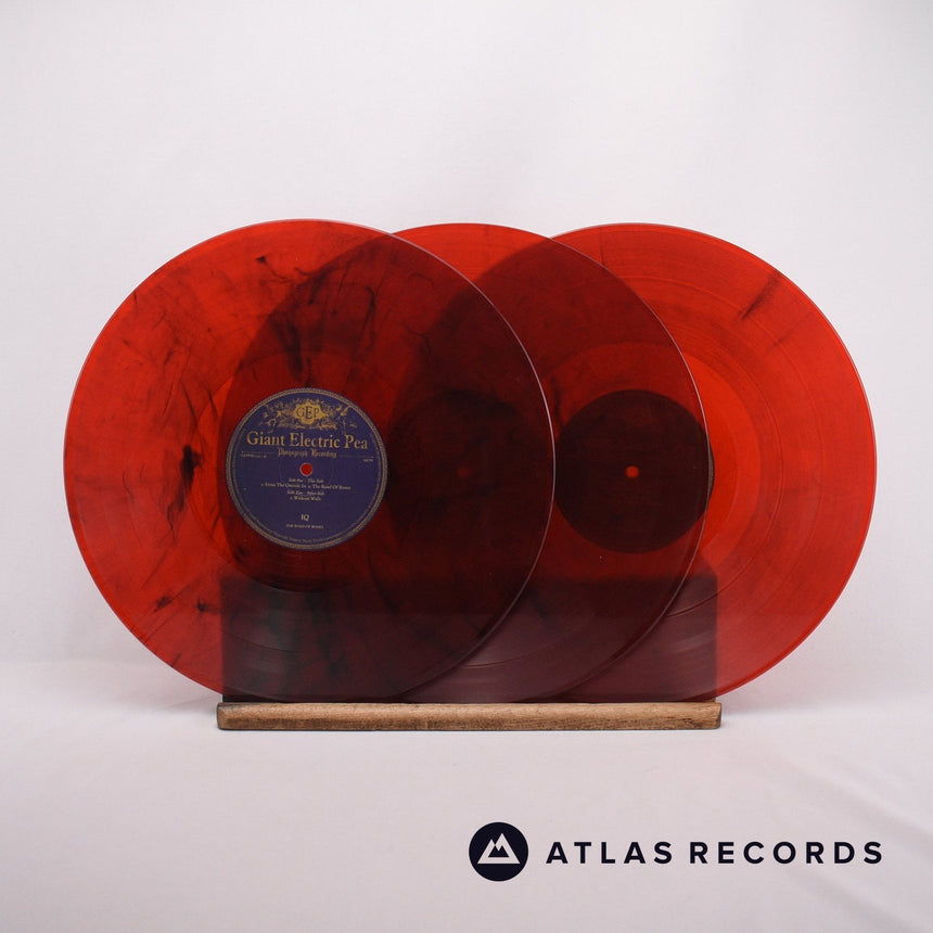 IQ - The Road Of Bones - 180G Red With Black Marbling Insert 3 x LP Vinyl Record