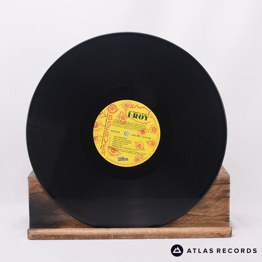 I-Roy - The Observer Book Of Roy Samuel Reid - Us LP Vinyl Record - NM/NM