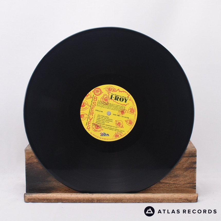 I-Roy - The Observer Book Of Roy Samuel Reid - Us LP Vinyl Record - VG+/NM