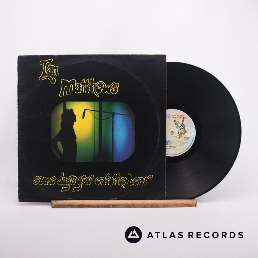 Iain Matthews Some Days You Eat The Bear And Some Days The Bear Eats You LP Vinyl Record - Front Cover & Record
