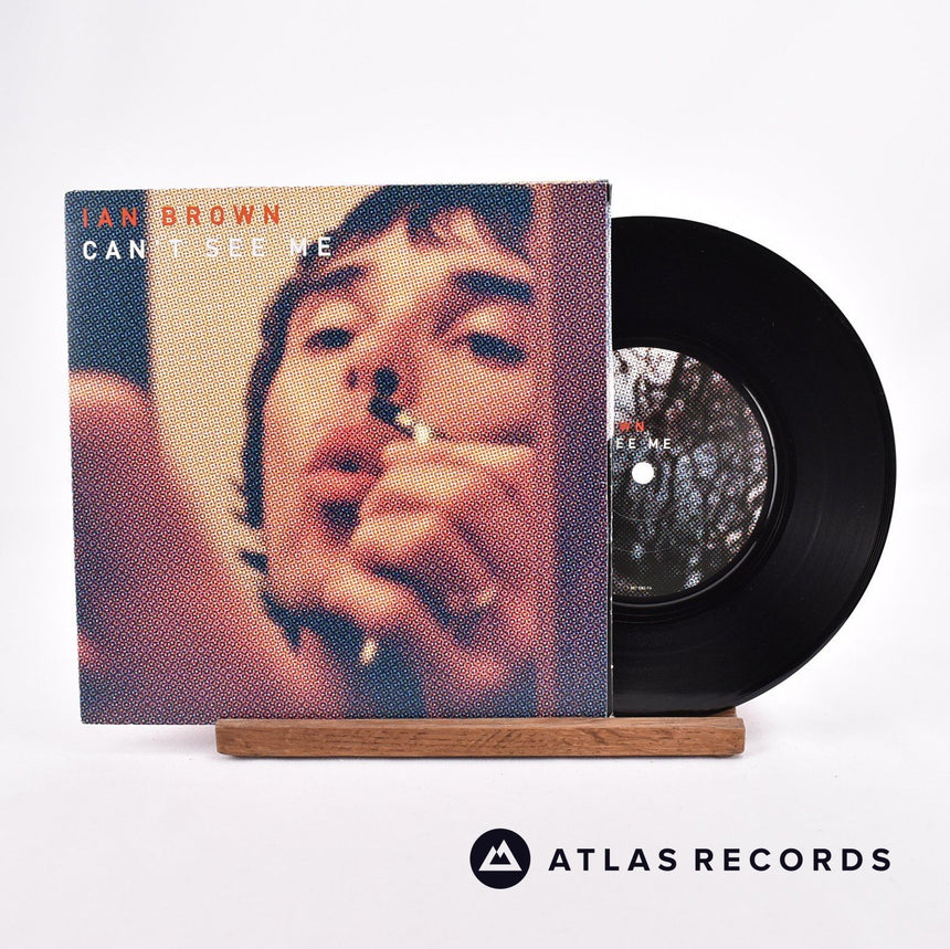 Ian Brown Can't See Me 7" Vinyl Record - Front Cover & Record