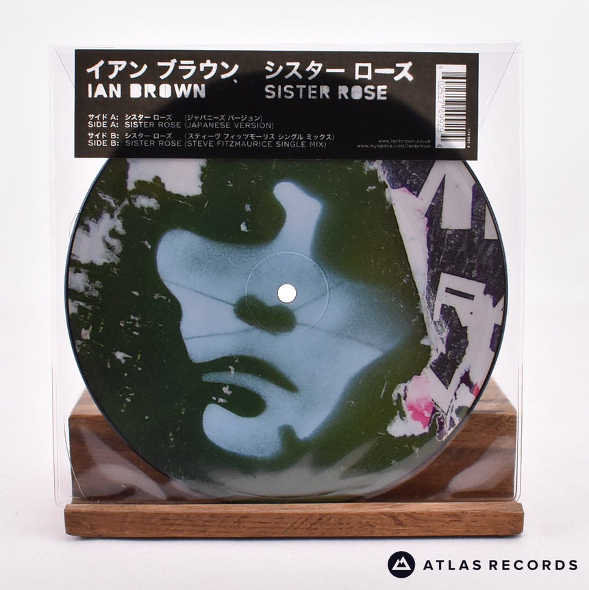 Ian Brown Sister Rose 7" Vinyl Record - Front Cover & Record