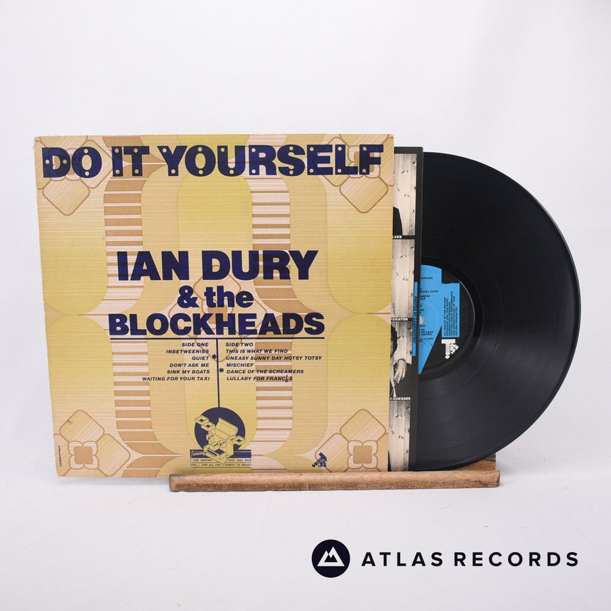 Ian Dury And The Blockheads Do It Yourself LP Vinyl Record - Front Cover & Record
