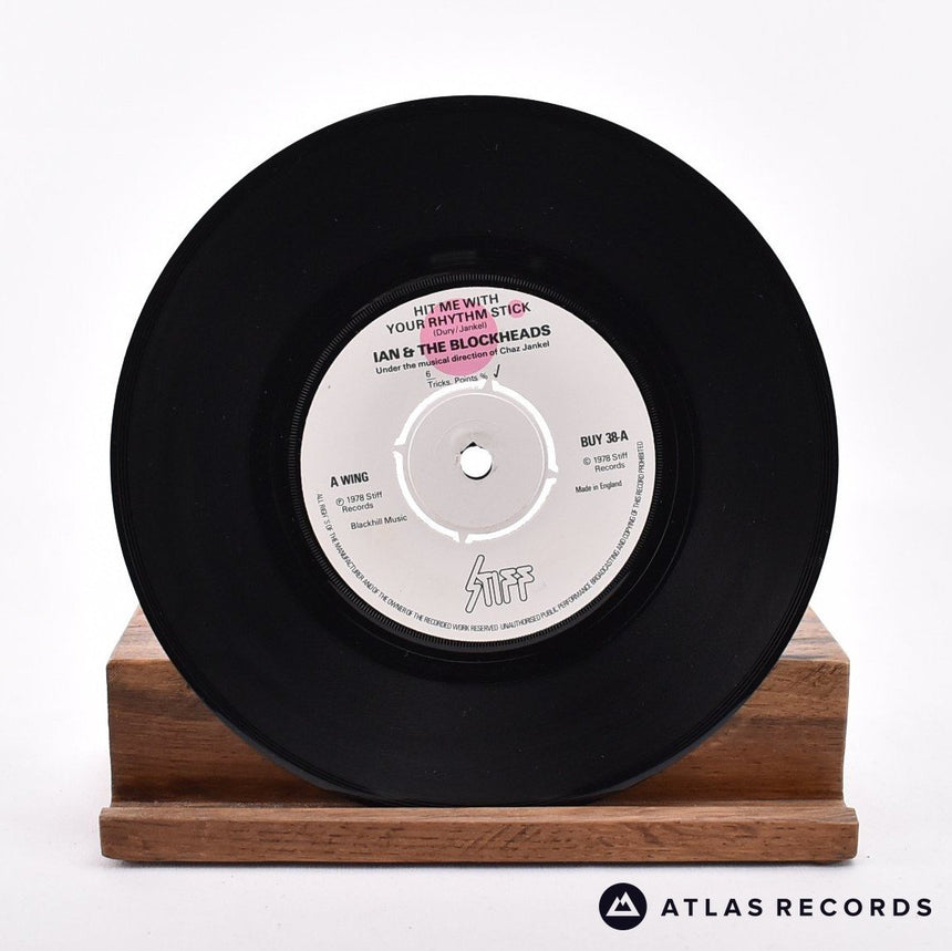 Ian Dury And The Blockheads - Hit Me With Your Rhythm Stick - 7" Vinyl Record - VG+/EX