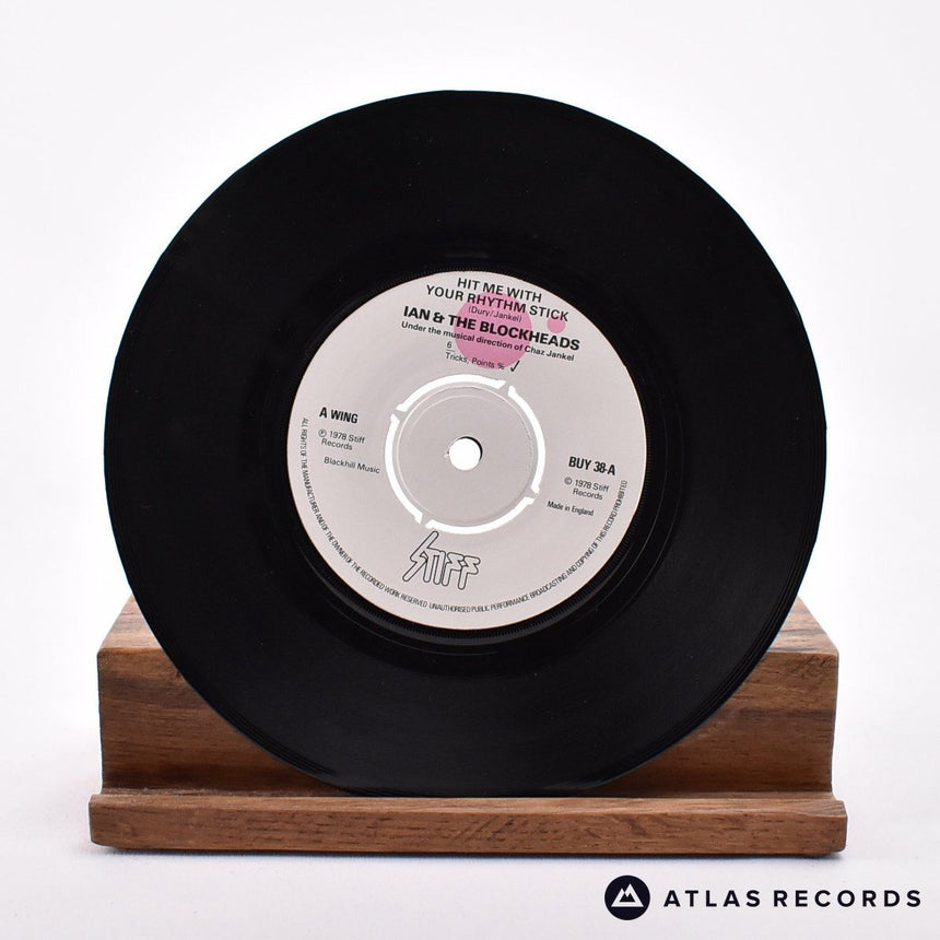 Ian Dury And The Blockheads - Hit Me With Your Rhythm Stick - 7" Vinyl Record - VG+/EX