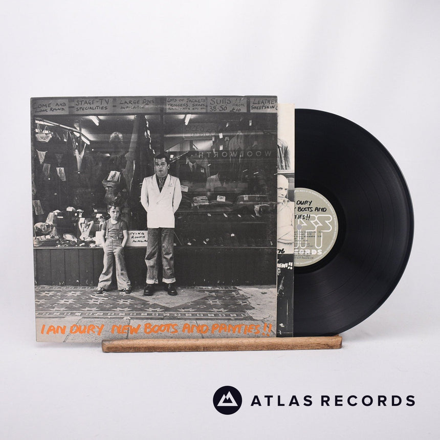 Ian Dury New Boots And Panties!! LP Vinyl Record - Front Cover & Record