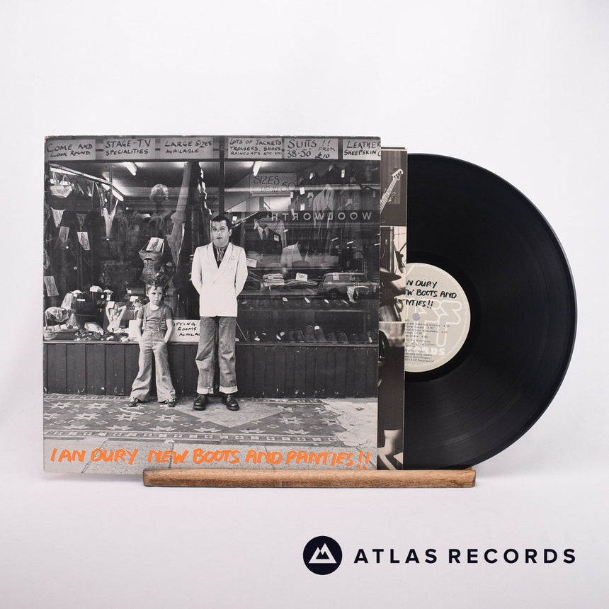 Ian Dury New Boots And Panties!! LP Vinyl Record - Front Cover & Record