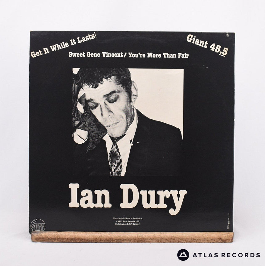 Ian Dury - Sex & Drugs & Rock & Roll - France 12" Vinyl Record - VG+/EX