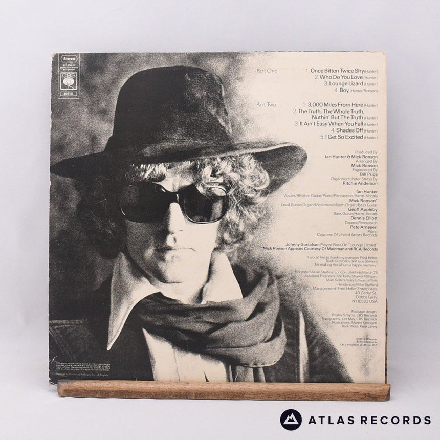 Ian Hunter - Ian Hunter - LP Vinyl Record - VG+/VG+