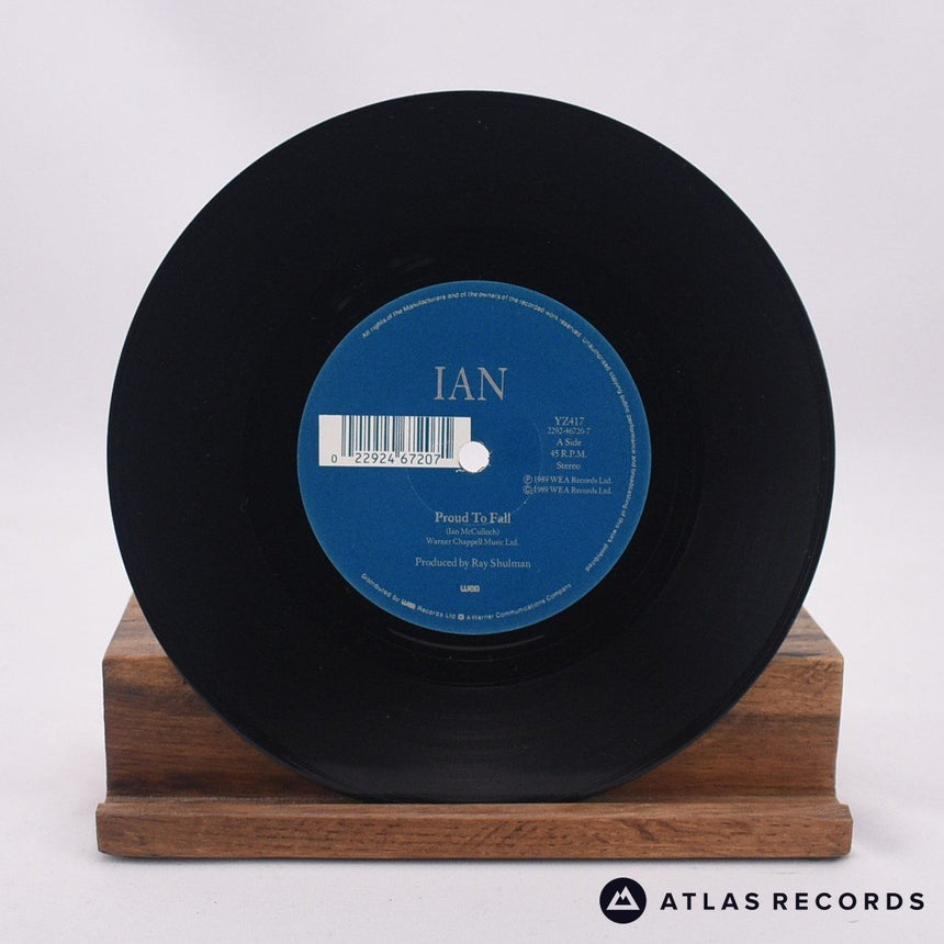 Ian McCulloch - Proud To Fall - 7" Vinyl Record - VG+/EX