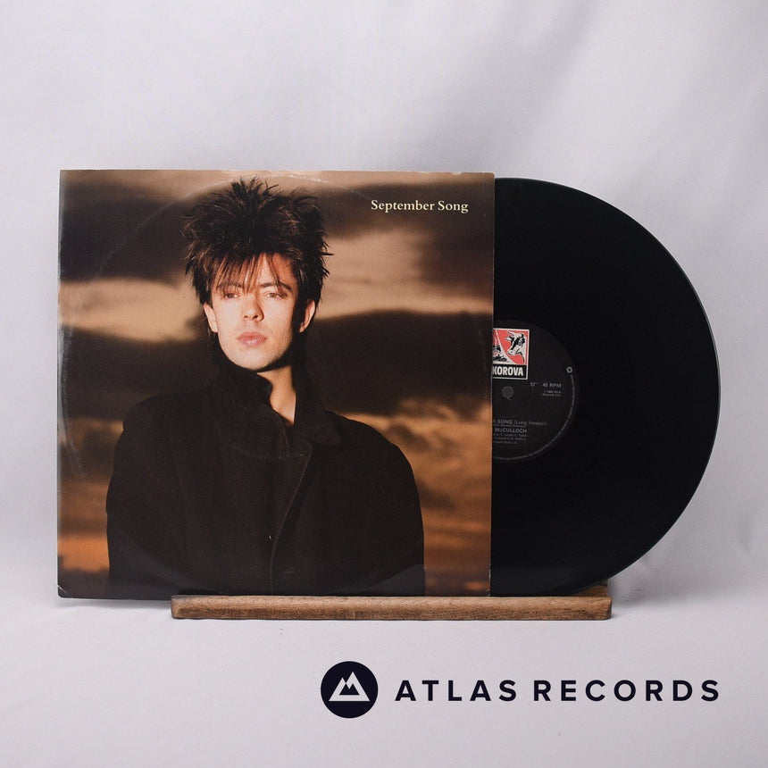 Ian McCulloch September Song 12" Vinyl Record - Front Cover & Record