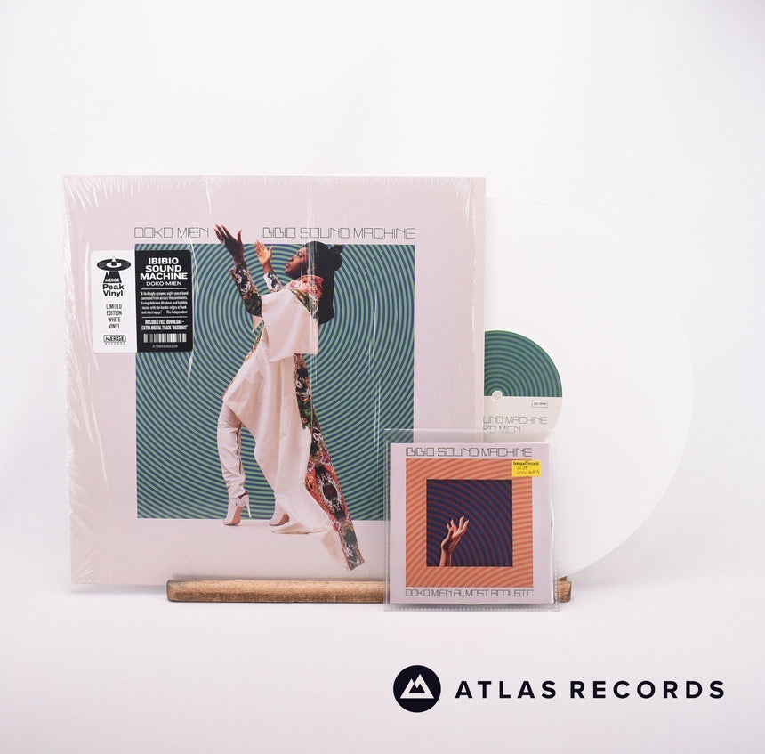 Ibibio Sound Machine Doko Mien LP + CDr Vinyl Record - Front Cover & Record