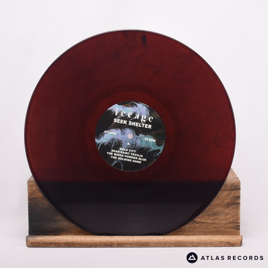 Iceage - Seek Shelter - Red Smoke LP Vinyl Record - NM/EX