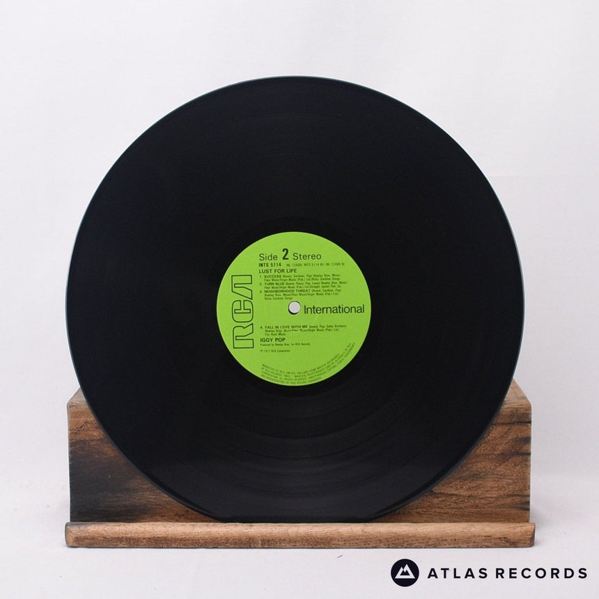 Iggy Pop - Lust For Life - Reissue LP Vinyl Record - EX/EX