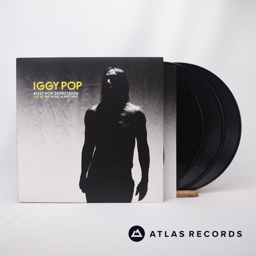 Iggy Pop Post Pop Depression 3 x LP Vinyl Record - Front Cover & Record