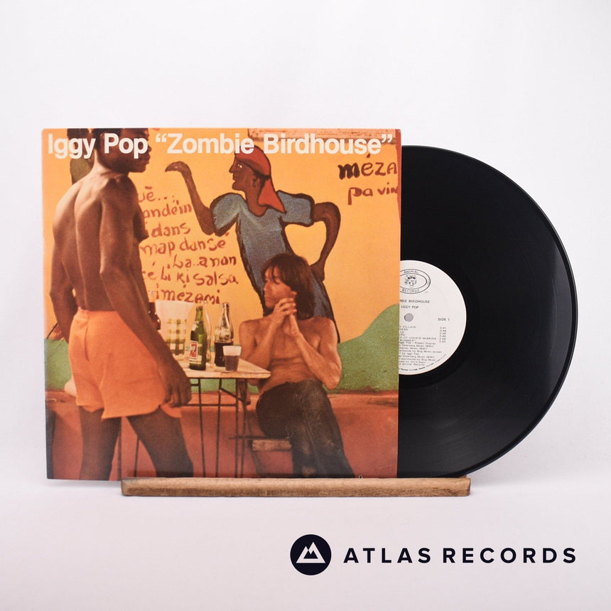 Iggy Pop Zombie Birdhouse LP Vinyl Record - Front Cover & Record