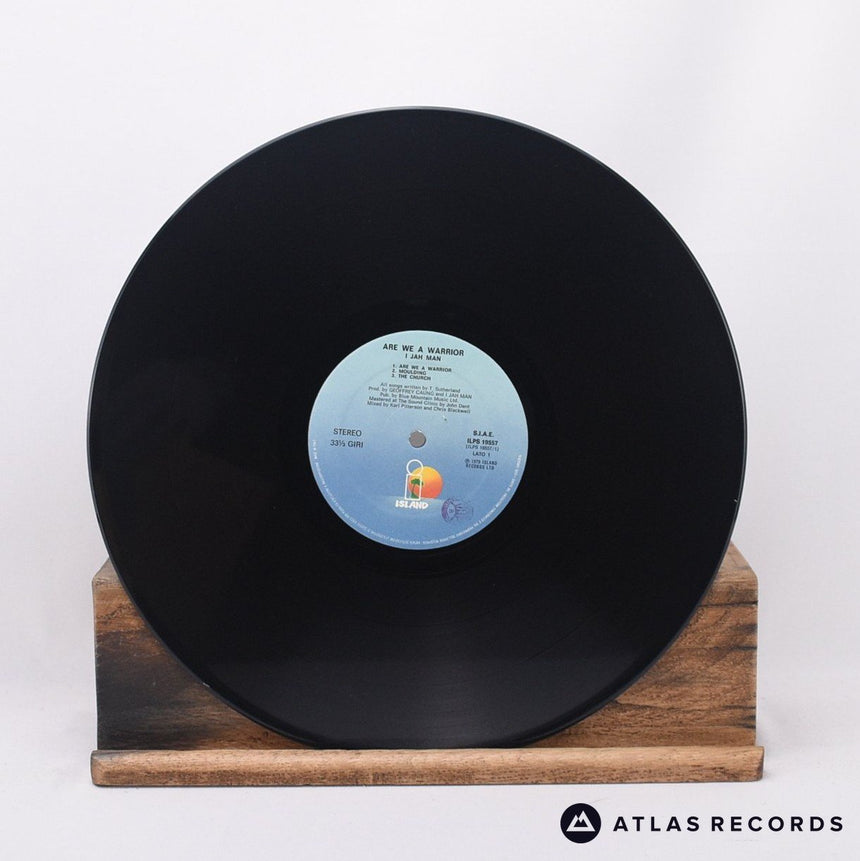 Ijahman Levi - Are We A Warrior - Italy LP Vinyl Record - EX/EX
