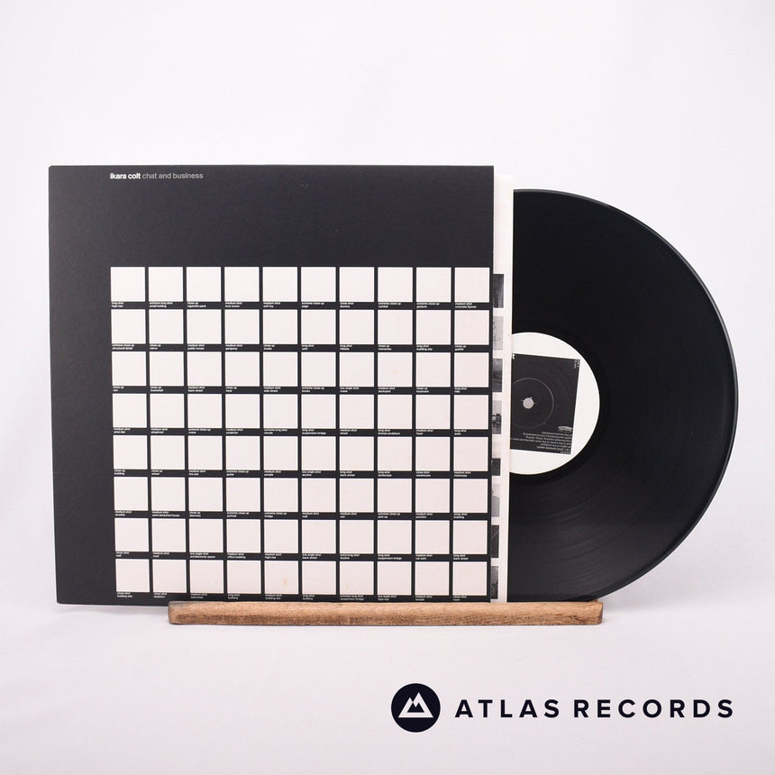 Ikara Colt Chat And Business LP Vinyl Record - Front Cover & Record