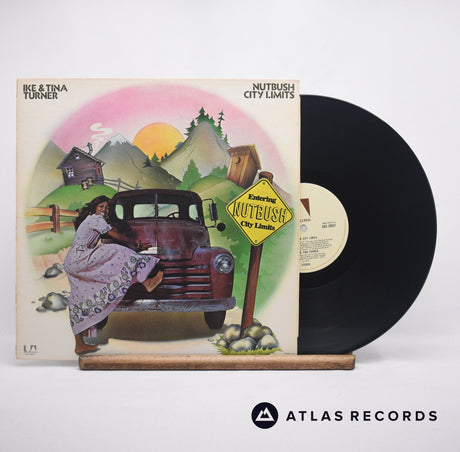 Ike & Tina Turner Nutbush City Limits LP Vinyl Record - Front Cover & Record