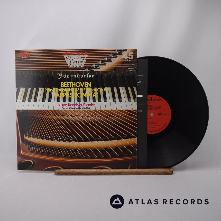 Ikuyo Kamiya Piano Sonata No. 23 in F Minor, Op 57 "Appassionata" LP Vinyl Record - Front Cover & Record