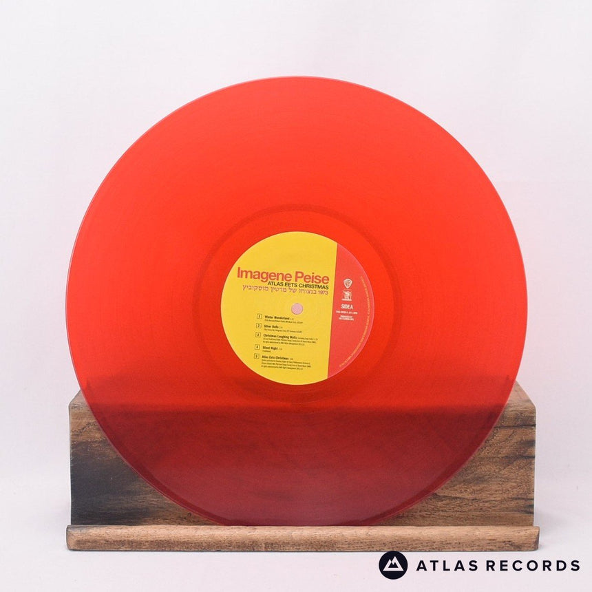 Imagene Peise - Atlas Eets Christmas - Red LP Vinyl Record - EX/EX