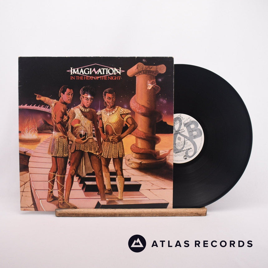 Imagination In The Heat Of The Night LP Vinyl Record - Front Cover & Record