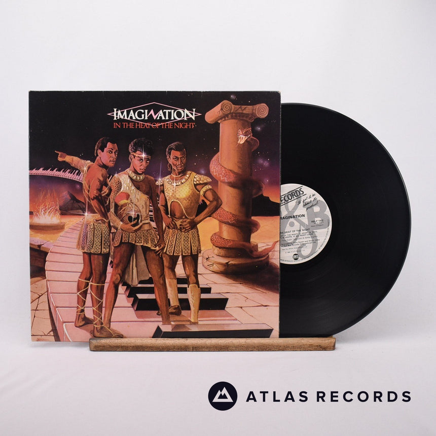 Imagination In The Heat Of The Night LP Vinyl Record - Front Cover & Record