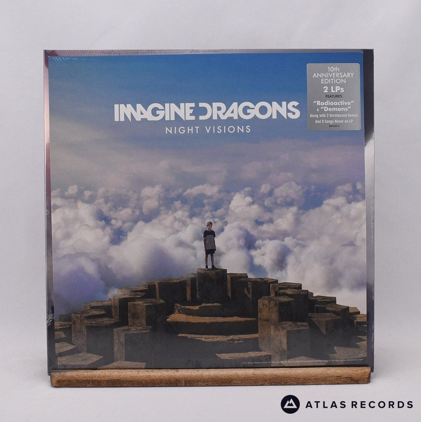 Imagine Dragons Night Visions Double LP Vinyl Record - Front Cover & Record