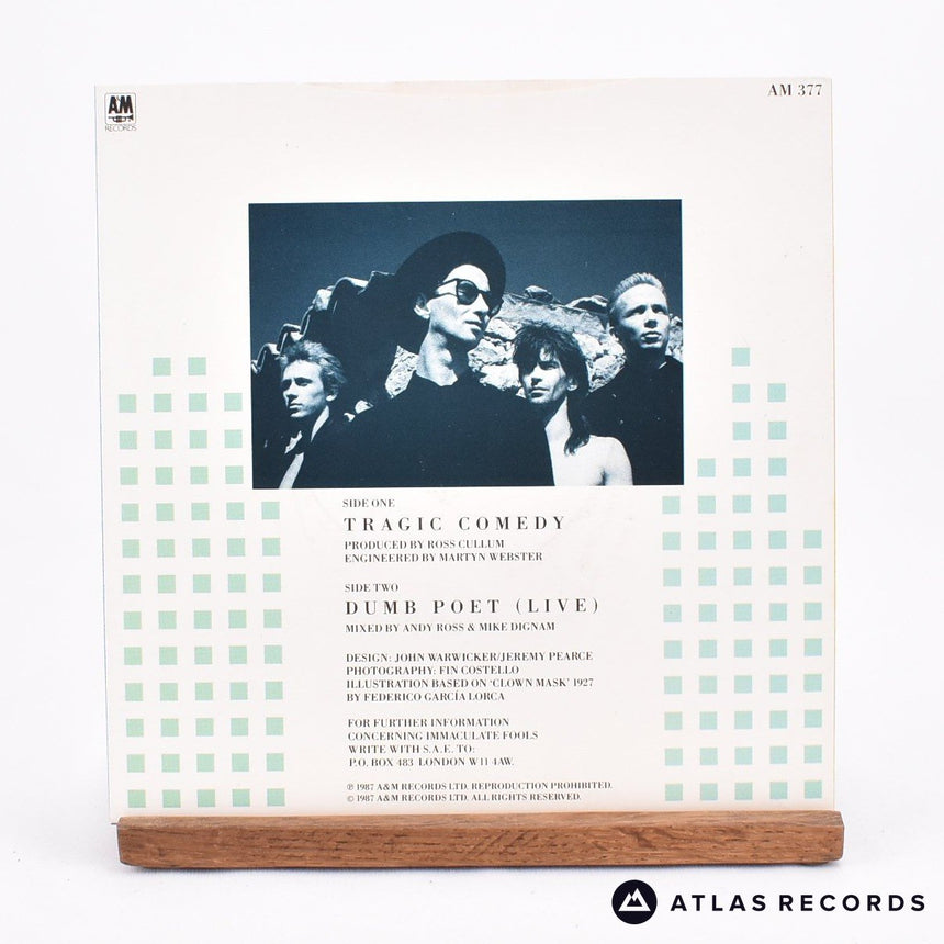 Immaculate Fools - Tragic Comedy - 7" Vinyl Record - EX/EX