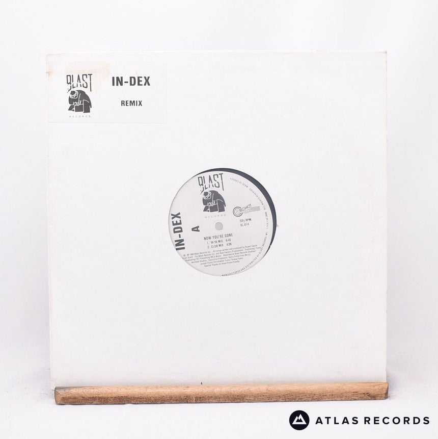 In-Dex Now You're Gone 12" Vinyl Record - In Sleeve